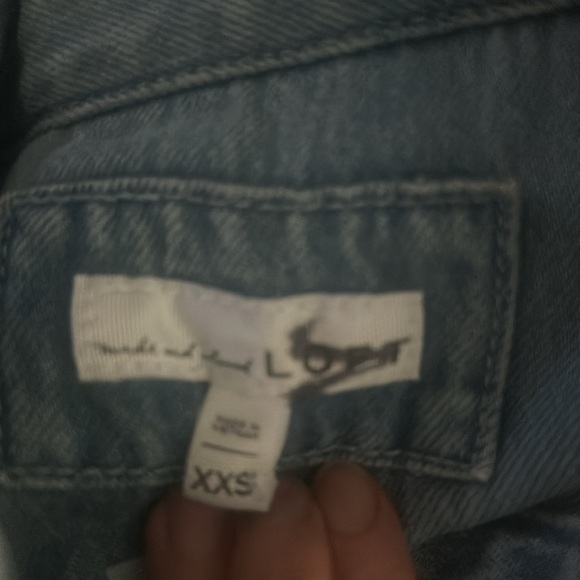 Denim  Jean Jumpsuit in Vintage Wash LOFT - Picture 4 of 4